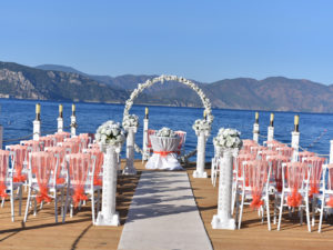 yacht classic hotel turkey wedding
